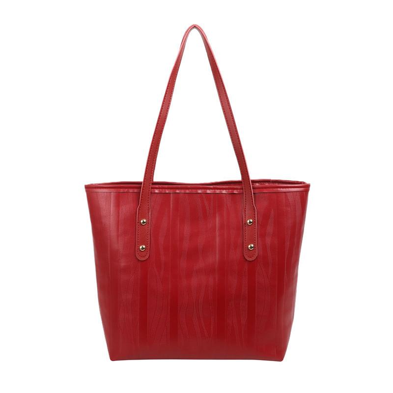 Chic Oversized Color Block Handheld Tote Bag For Women Perfect For Everyday Use