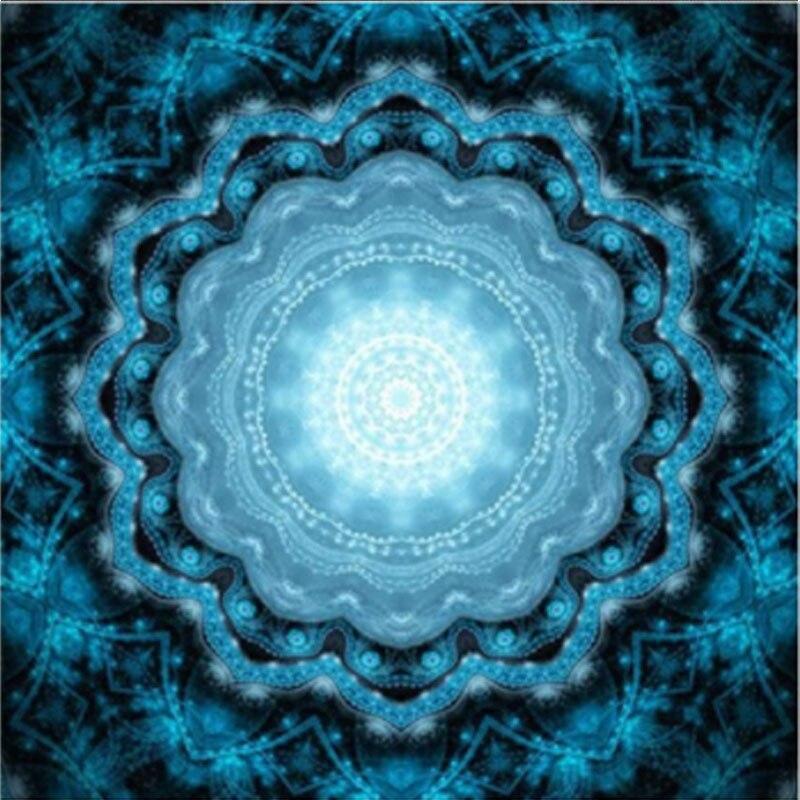 Diamond Painting Colorful Mandala Flower DIY 5D Diamond Embroidery Cross Stitch Crystal Mosaic Design Indoor Wall Decoration Pai