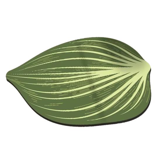 Realistic 3D Leaf Rug Irregular Leaf Shaped Floor Mat Anti Doormat for Bathroom Slip Green Leaf