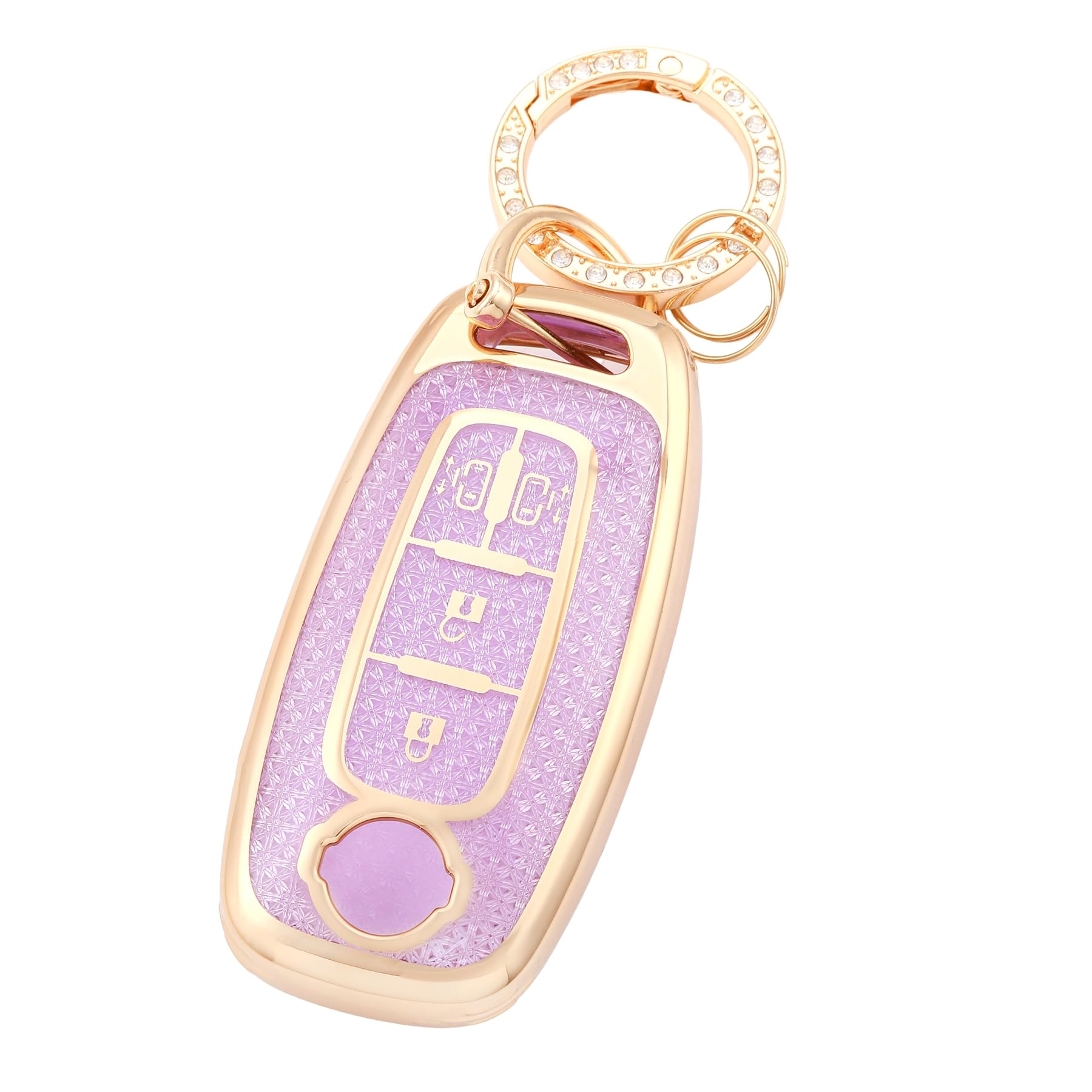 

YANMW New Serena C28 Series Key Case, Compatible with Nissan Serena Key Cover, Smart key case золотой