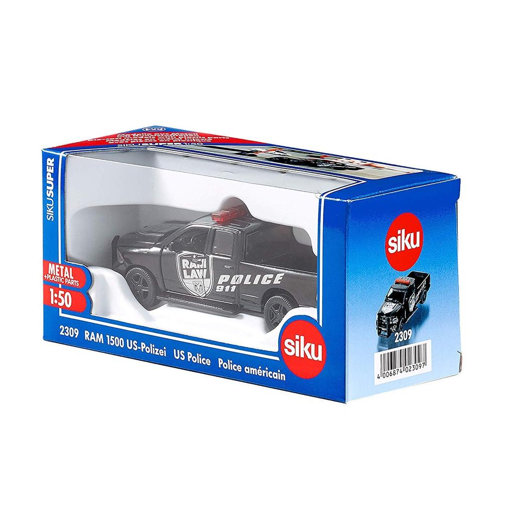 SIKU Dodge Ram 1500 Police Truck 1:50 scale, for ages 3 and up, SK2309
