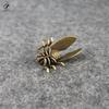Retro Brass Ccicada Statue Desktop Ornament Metal Cute Small Animal Figurines Miniatures Home Decoration Accessories