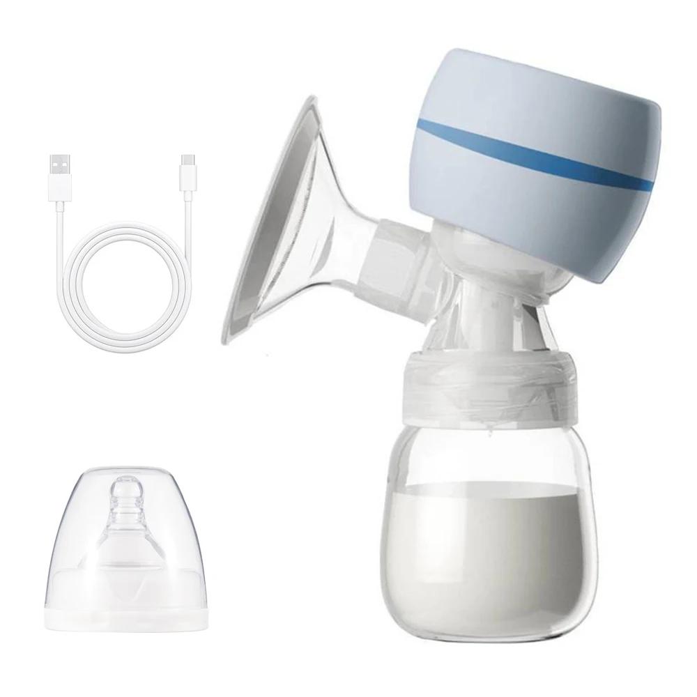 Tiralatte Elettrico con Schermo LED Estrattore di Latte per l'Allattamento Basso Rumore con Biberon da 180ml Senza BPA