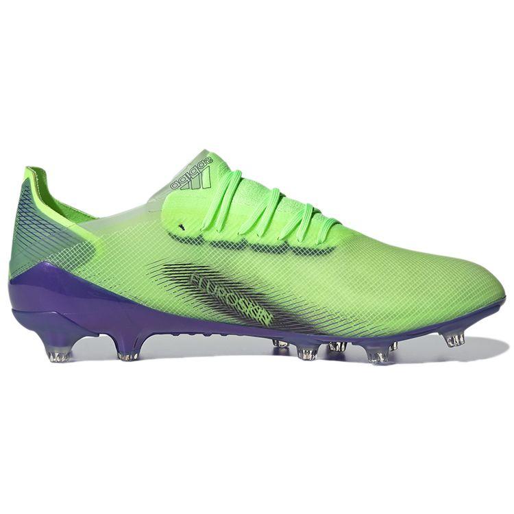 Adidas X Ghosted .1 Comfortable Versatile AG (Rubber Short Studs) Non-Slip Soccer Shoes Men Soccer Shoes Green Blue FY0958