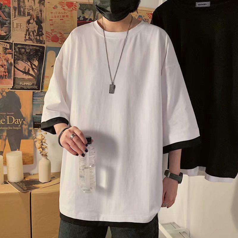 Short t-shirt men's Korean version 