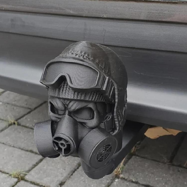 Hitch Tow Hook Protector Hitch Cover Trailer Gas Mask Coupling Cover Prevent Receiver Tube From Rusting Hitch Cover Caps