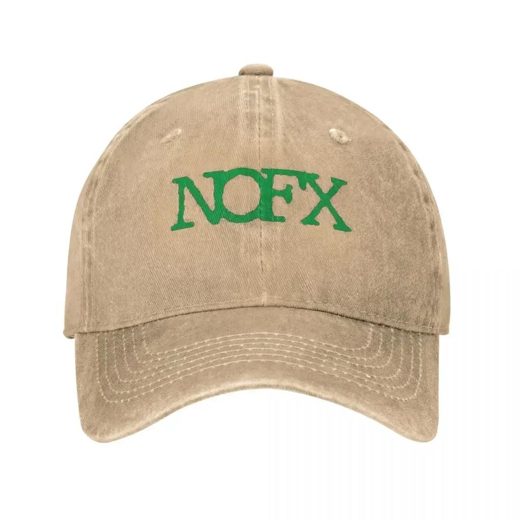 GREEN NOFX LOGO Baseball Cap hard hat New In Hat winter hats for Unisex Hats Women Unisexs