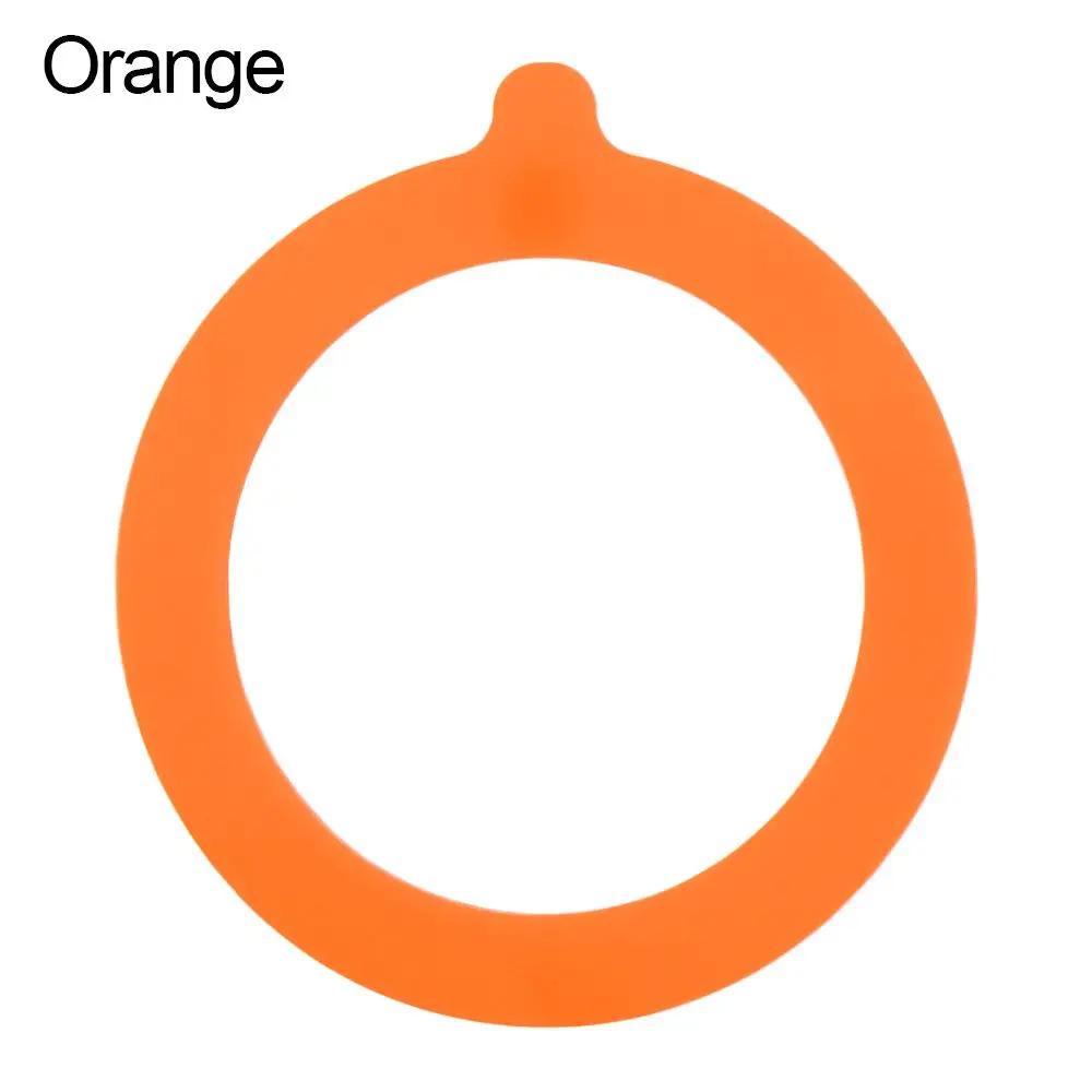 1Pc Leakproof Silicone Replacement Gasket Seals Reusable Seals Mason Jars O Rings Gaskets Rubber Sealings Canning Cup Accessory