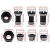 6.35mm 8mm 6mm Collet Chuck Adapter Engraving Trimming Machine Electric Routers Milling Cutter Electric Accessories