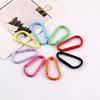 Candy Color D-Shaped Carabiner Keychain and Adjustable Water Bottle Holder 