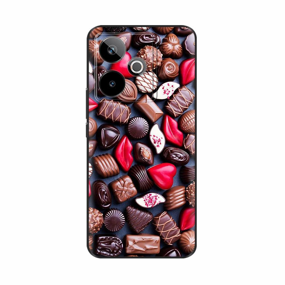 For Realme GT7 GT 7T Case RMX5061 Cat Painted Cover Soft Silicone Phone Case For Realme GT 7T GT7 Pro RealmeGT 7 Pro Fundas Etui