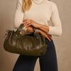 Damen Vintage Handtasche, Neue Mode Unifarbene Tragetaschen, Luxuriöses Design Umhängetasche für den Alltagsstil Bolsa