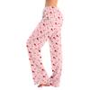 Women's Christmas Print Pajama Pants with Casual Sleep Bottoms