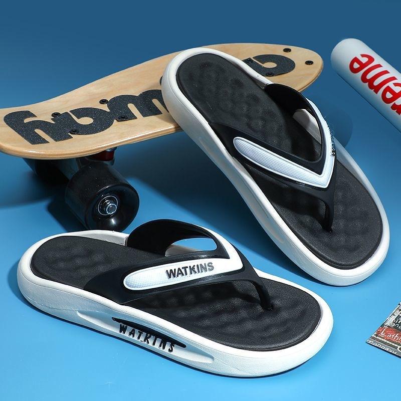 

Men Women Summer Flip Flops Indoor Thick Sole Anti-slip Sandals Bathroom Home Flip Flops Outdoor Holiday Beach Sandals Sandalias 37