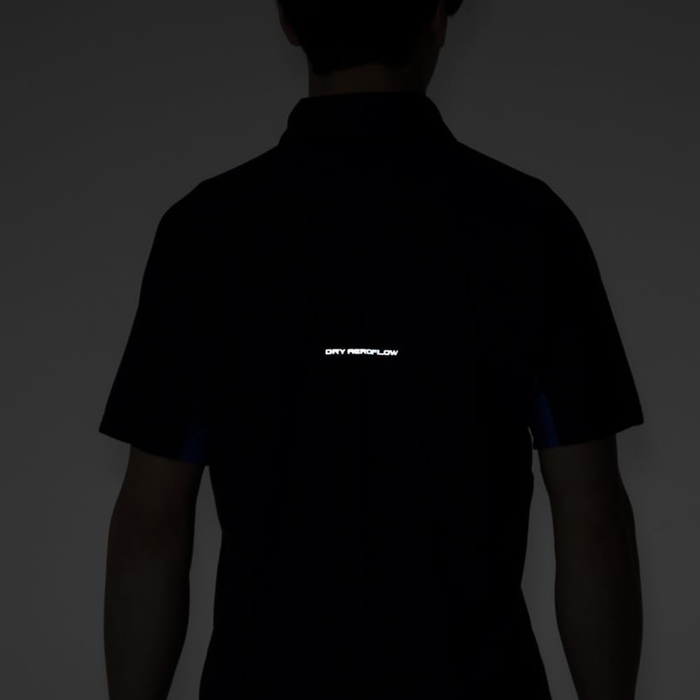 Dry Aeroflow Training Polo MUGEN Highly Size 13 32MAB581 Shirt, Player-inspired, Graphic, Quick-Drying, Breathable, Men's, M,