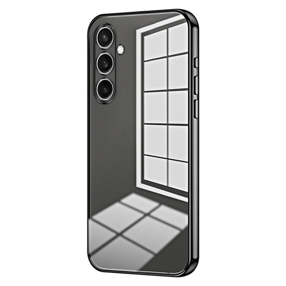 For Samsung Galaxy A35 5G Case Electroplating Frame Soft TPU Phone Cover