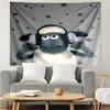 1PC Sheep And Shaun Adventure Tapestry Accessories Playroom Tapestry, for Bedroom,Livingroom, Dormitory Room Wall Decor Fan Birthday Gifts