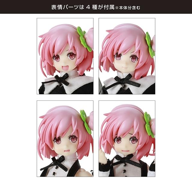 Azone International 1/12 "Assault Lily" Riri Ichiyanagi Simple Packaging Total Height Approximately 13.5cm PVC 1/12 Scale Doll