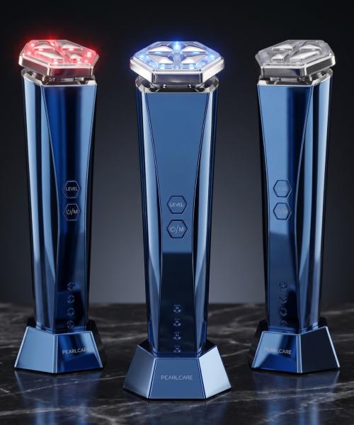 [Pearlcare] Deep Blue High-Frequency & Galvanic Cooling Facial Massager (PL-GM7)