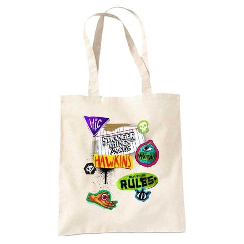 Stranger Things: Tales from ´85 Scrapbook Icons Tote Bag