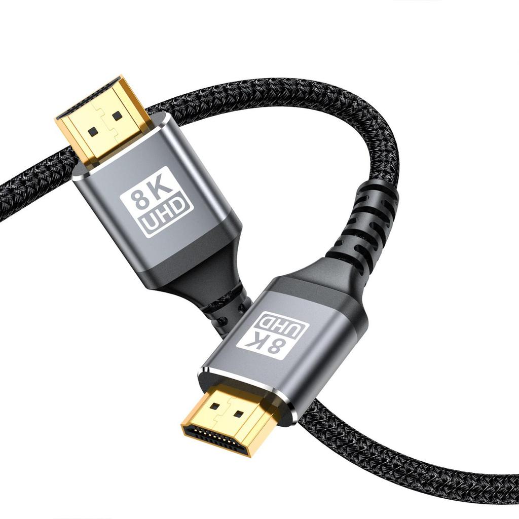 8K 60Hz HDMI 2.1 High-Refresh Video Cable for TV, Monitor, Projector