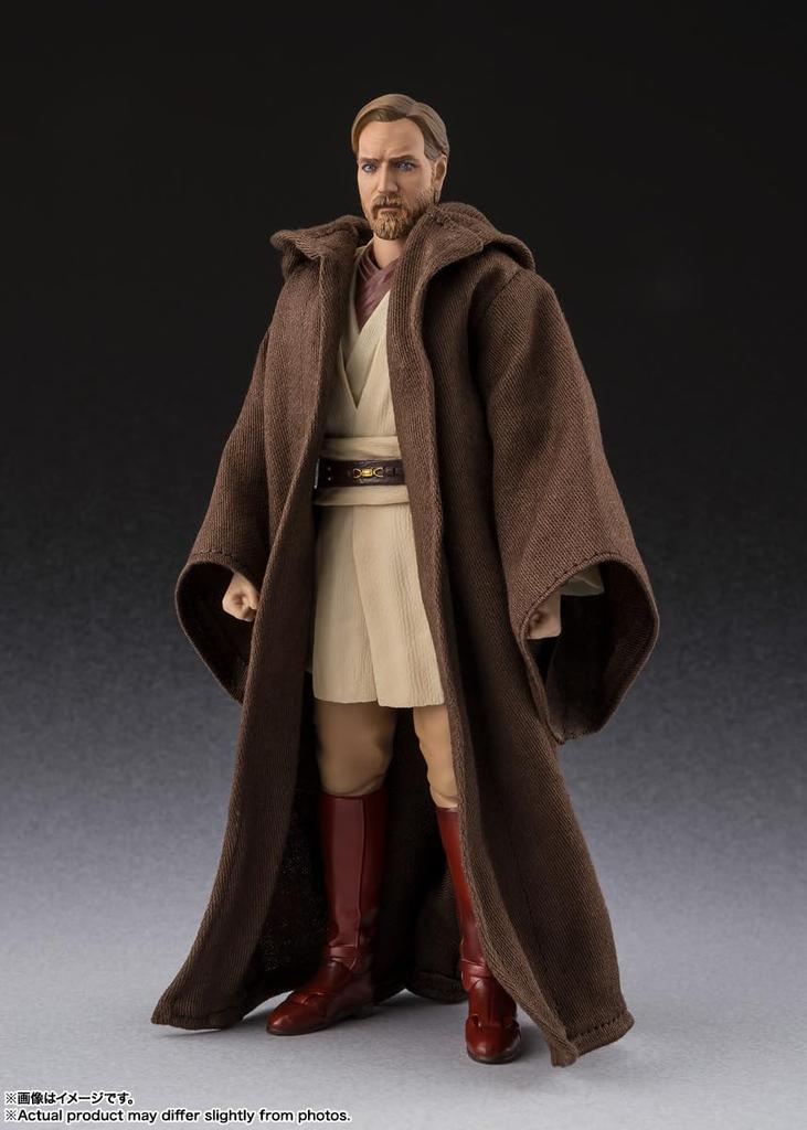 TAMASHII NATIONS Star Wars Epizod Zemsta Sithów Kenobi Klasyczny Zemsta Około 150mm PVC ABS Tkanina Malowana Ruchoma Figura