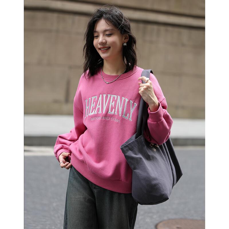 Demana Plush-Lined Embroidered Women's Sweatshirt