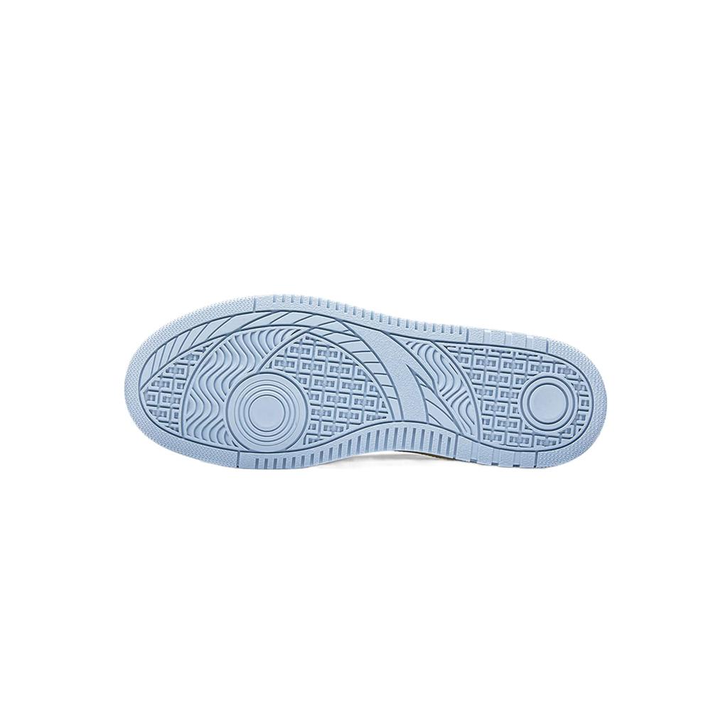 Anta Life Collection Skateboard Shoes Men's Low Top Ivory White/Dusty Blue/Fish Belly White 912638026-4