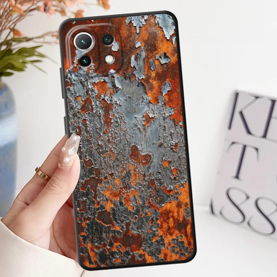 

Retro Rust Case for Xiaomi Mi 12X 12 11 13 Lite 12T Pro 14 11T 10T Funda Phone Cover Xiaomi 11T Pro