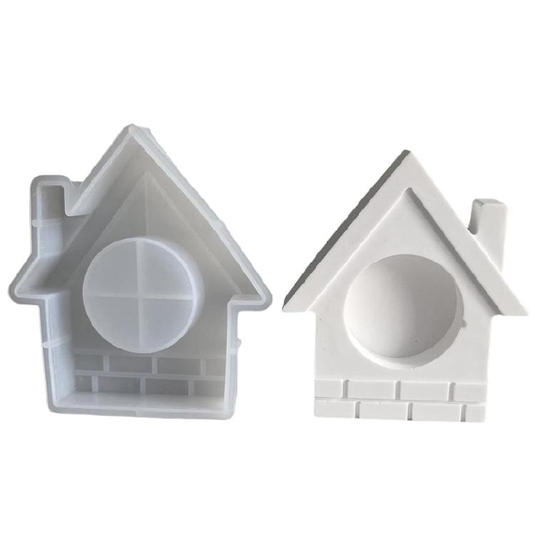 Форма для украшения Гибкая силиконовая форма для офисного декора Миниатюрные часы Форма Настольное украшение Изготовление Формы