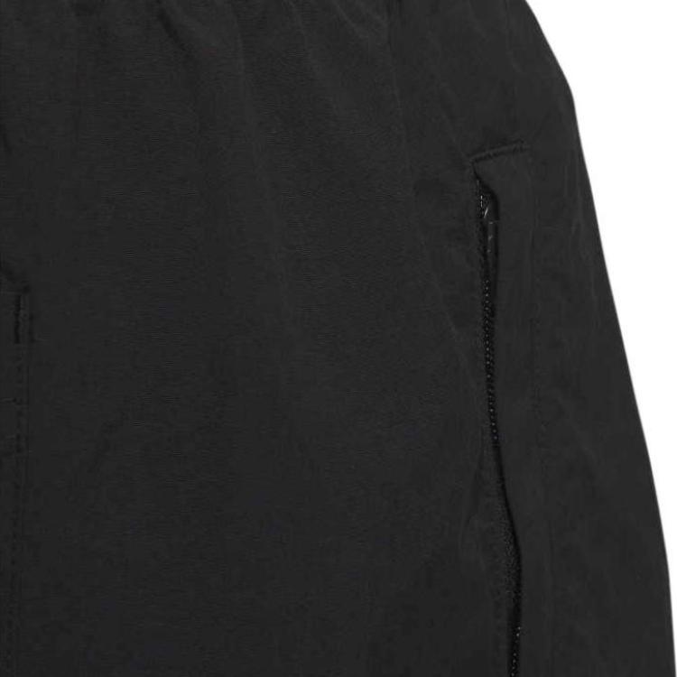 Adidas Originals Trefoil Logo Print Color-Block Shorts Men Bottoms Black IP1767