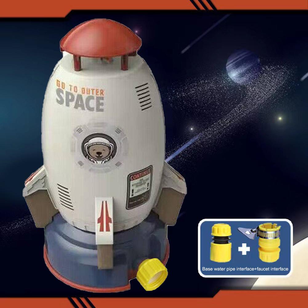 Rocket Water Spray Toy Launcher Water Pressure Lift Sprinkler Ejection Lawn Waterfall Spray for Kid Sprinkler Irrigation Toys