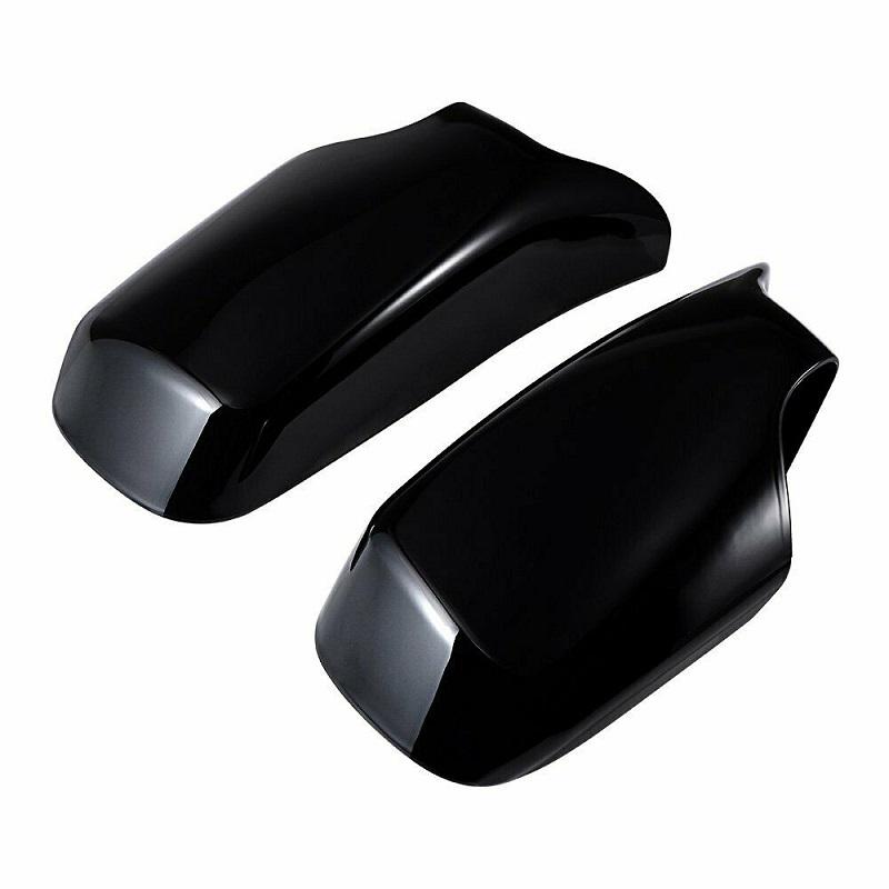 

Rearview Side Door Mirror Cover Caps For BMW E46 1998-2005 Sedan 325i 328i 330i Carbon Fiber Glossy Black Side Mirror Covers Gloss Black