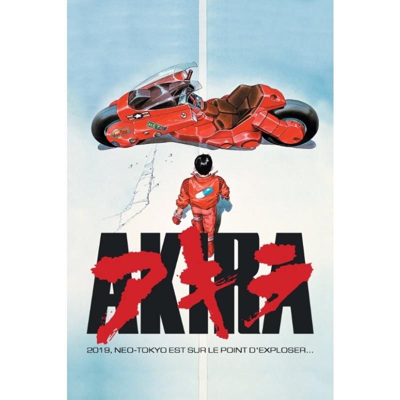 Poster Manga Seite Akira 80er Wanddeko Vintage Comic Manga Japanische Animation Wanddeko Akira Comics Buch Leinwandmalerei Geschenk