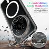 For Xiaomi 14 Ultra Clear Phone Magnetic Case TPU+Acrylic Back Cover