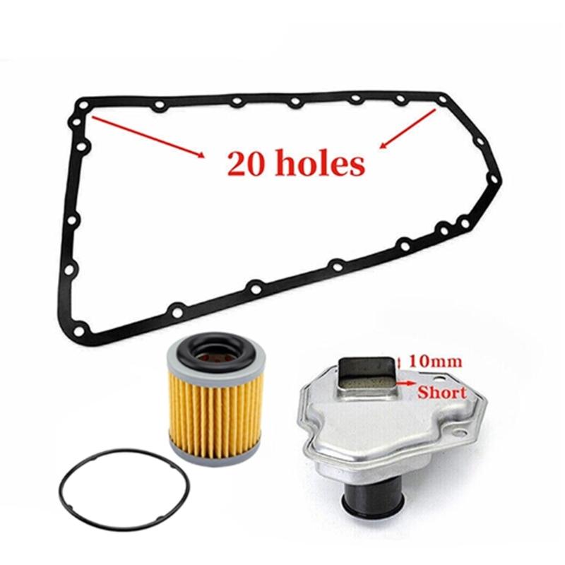 Premium-Getriebeölfilter-Dichtungssatz Verhindert Verformung Sorgt für Dichte Abdichtung 31726-1XF00 31728-1XF02