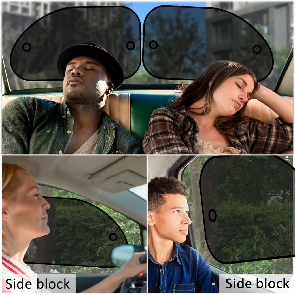 Car Window Shades Car Side Rear Window Sun Shade Block Sun Heat for Kids Baby Auto Window Sun Shade Protector
