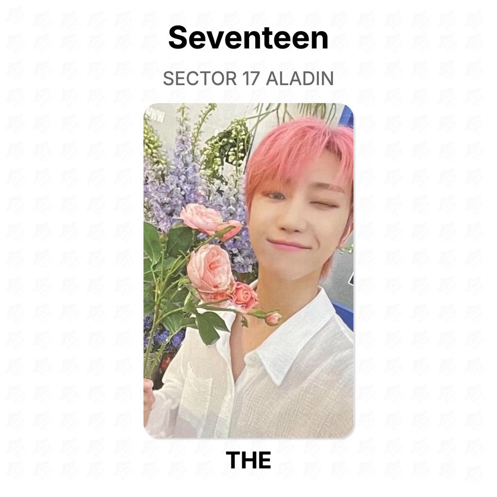 Seventeen SECTOR 17 ALADIN Official Photocard