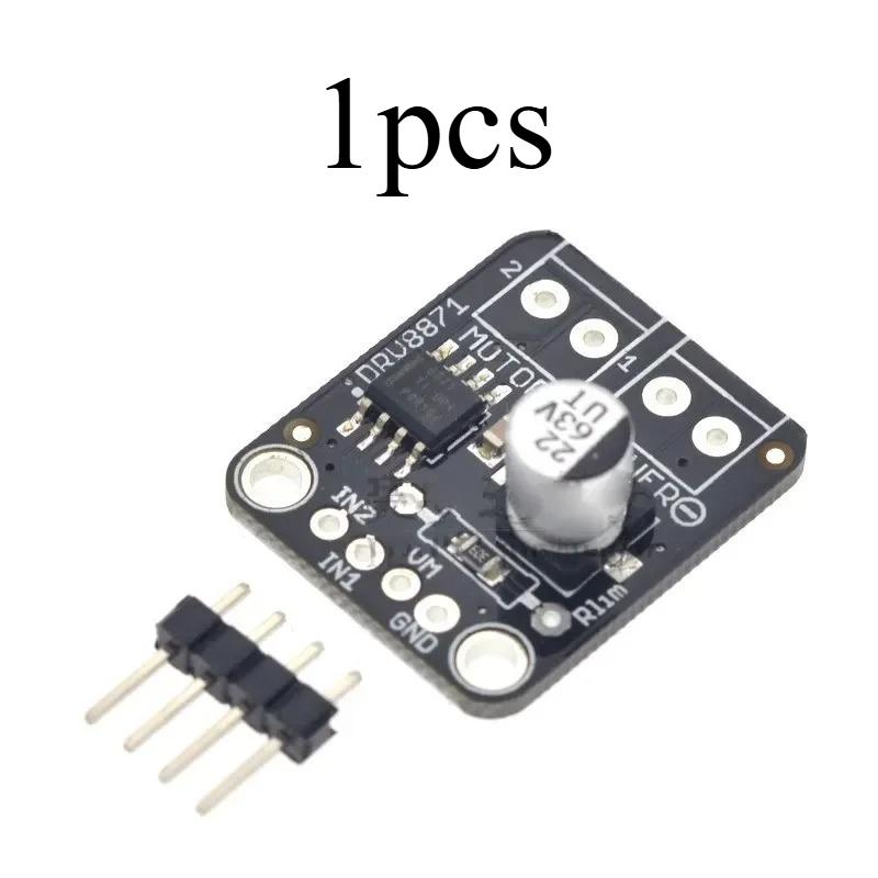 

1pcs DRV8871 Brushed DC Motor Driver Board H-Bridge 6.5V-45V PWM Controller Module 3.6A Current Sense for Arduino