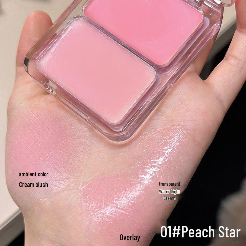 

Палетка румян Snow Jasmine Waterlight: Пигментированные, Натуральные, Стойкие, Устойчивые к смазыванию Румяна для Улучшения Цвета Лица.