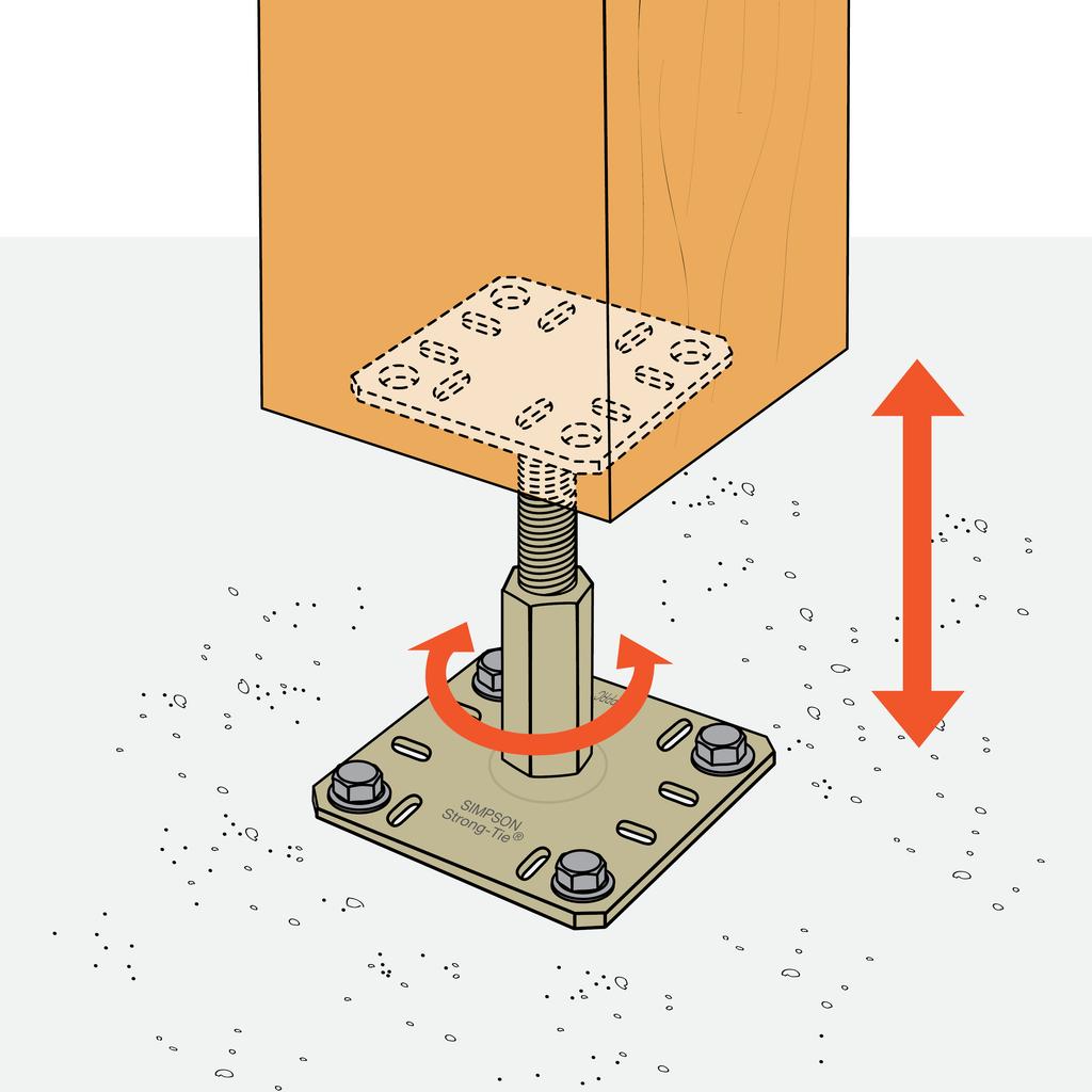 PPRC adjustable column base 100x130x100-150 (1)