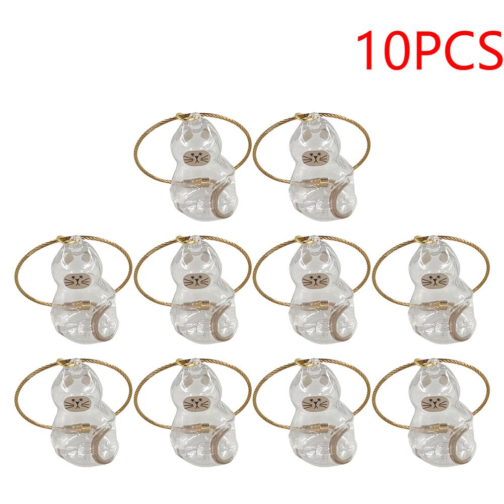 Katzen Schlüsselanhänger Transparenter Katzen Schlüsselanhänger Haarspeicherflasche Haarspeicherbox für Haustiere Katzenhaarspeicher Kapsel Schlüsselanhänger für Tierliebhaber