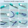 Punch Needle Kit Embroidery Punch Needle Kit Sheep Arts and Crafts with Threader Instruction Fabric Hoop Yarn Crafting Supplies