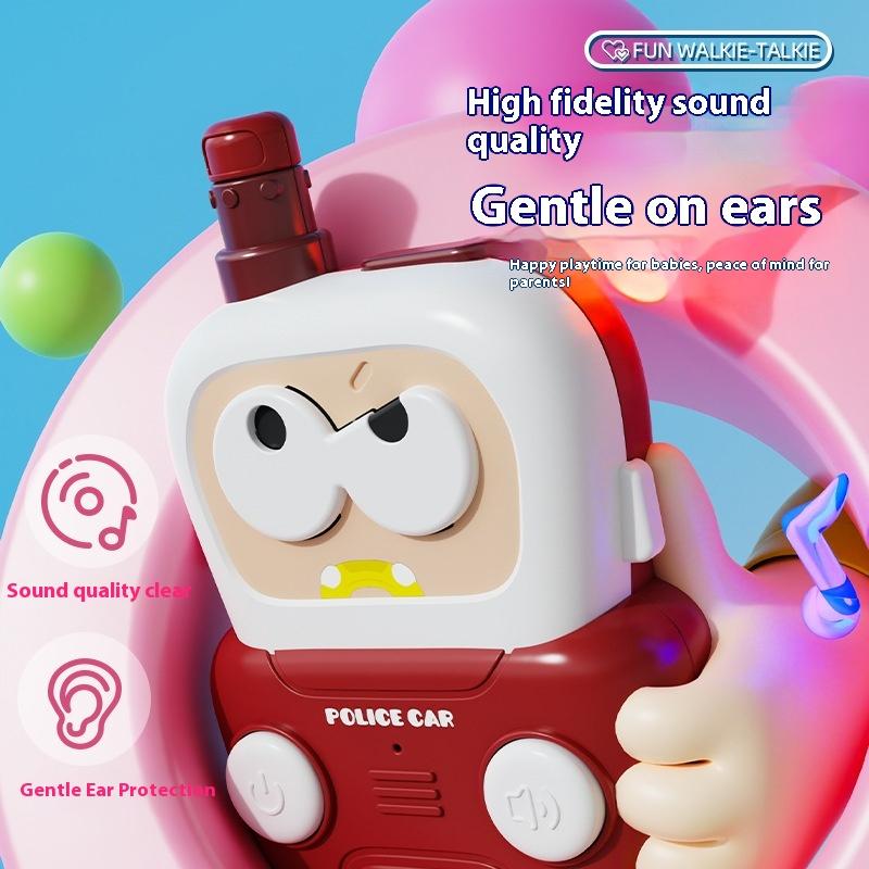 Puzzle walkie-talkie jednostronny bezprzewodowy pager symulacja interakcja na zewnątrz przez ścianę komunikator dla dzieci zabawka