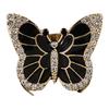 Flower Scarf Ring Rhinestone Scarf Clip Ring Elegant Butterfly Scarf Holder Slide Ring for Women Neckerchiefs Silk Scarves Shirts Shawls