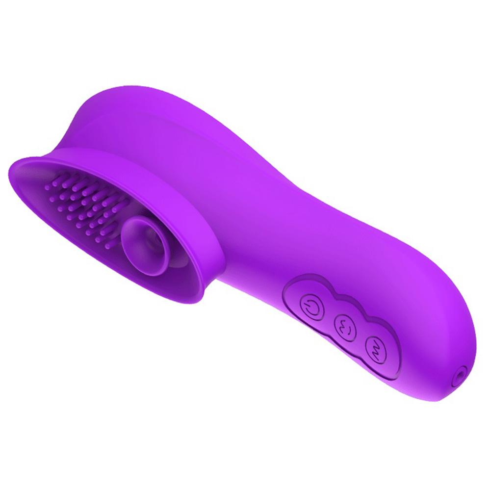 12 Frequenzen G-Punkt Klitoris Stimulation Saugen Vibrator Oraler Brustwarcensauger Sex Massagegerät Vibrator für Frauen