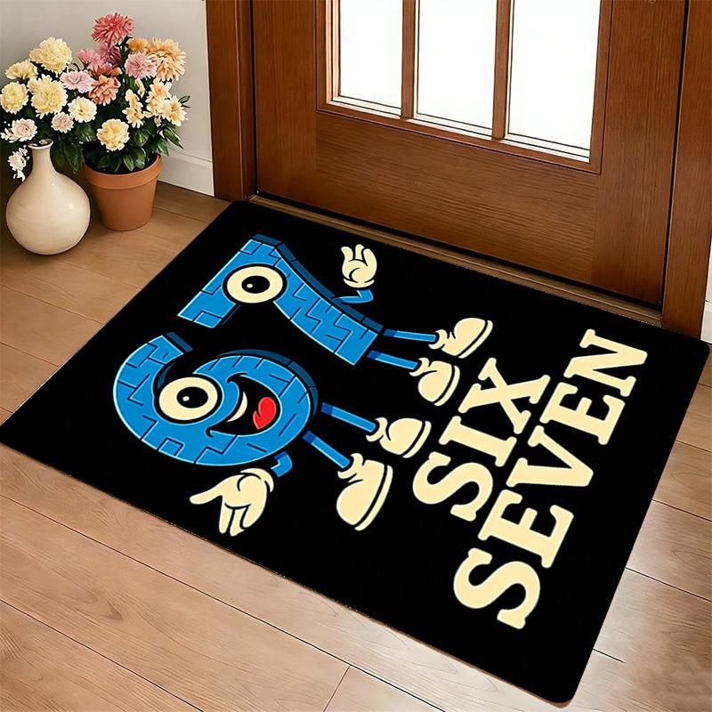 Six Seven Living Room Nonslip Area Rug Soft Carpet For Bedroom Game Playroom Sofa Office Home Decor Doormat Christmas Gift C9261923