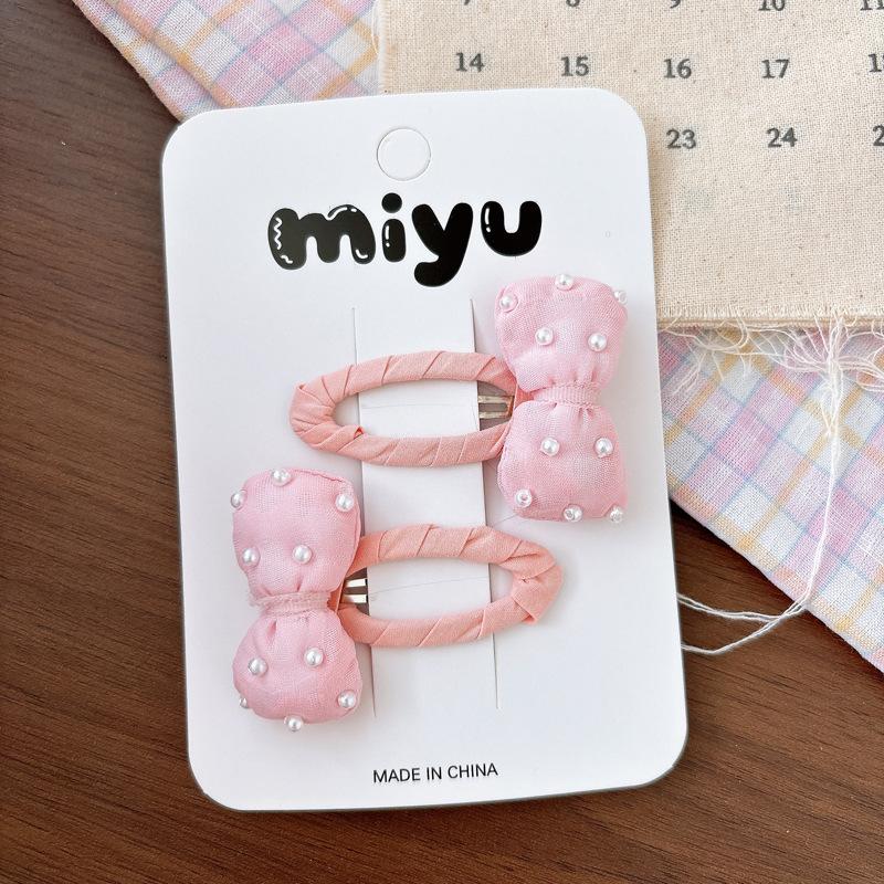 Neue 2 stücke Koreanische Kinder Bogen Haar Clips Nette Mädchen Prinzessin Braid Haar Headwear Mädchen Kinder Haar Zubehör