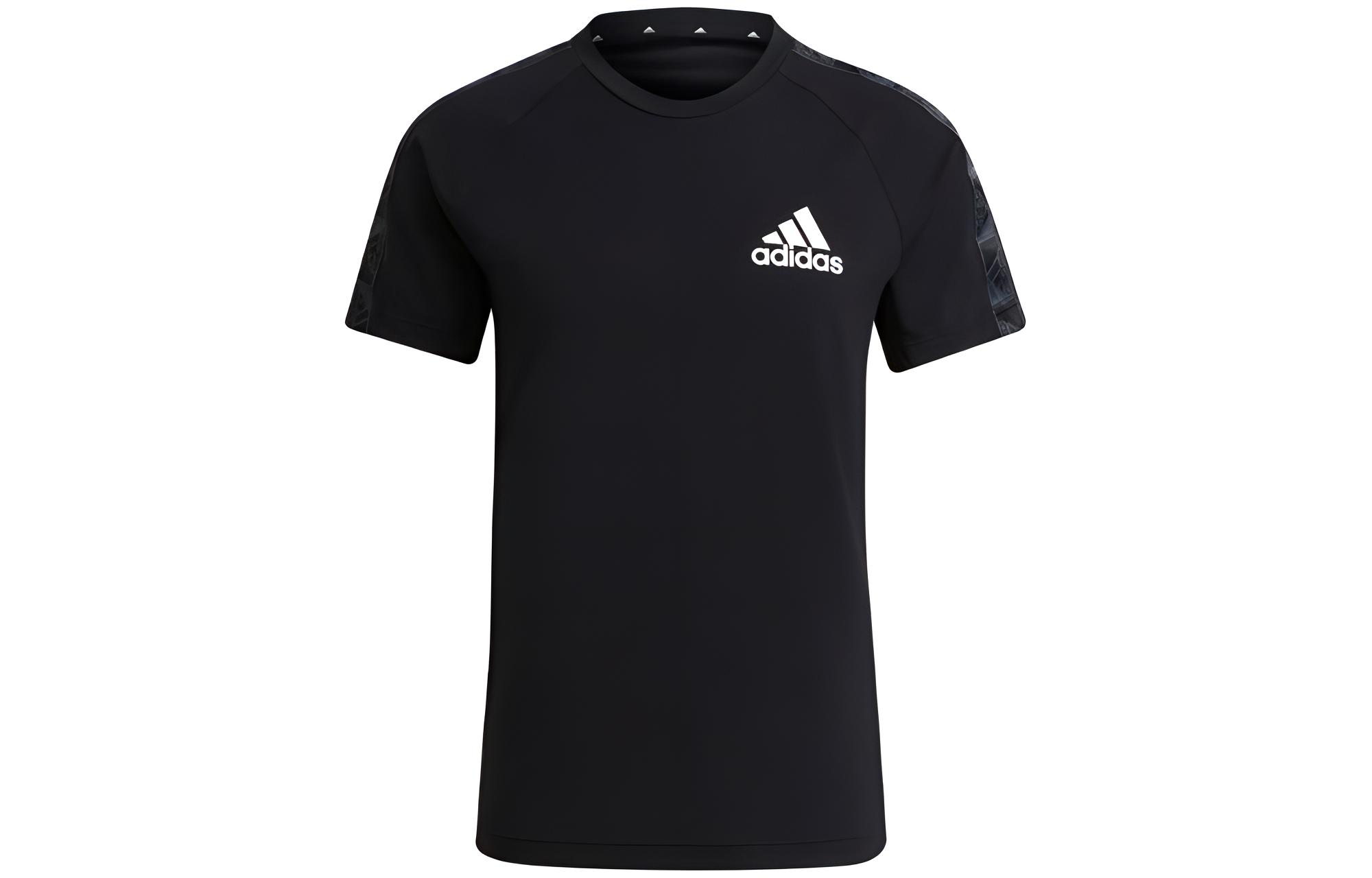 Adidas T Shirt Men s Black White GR9677 S