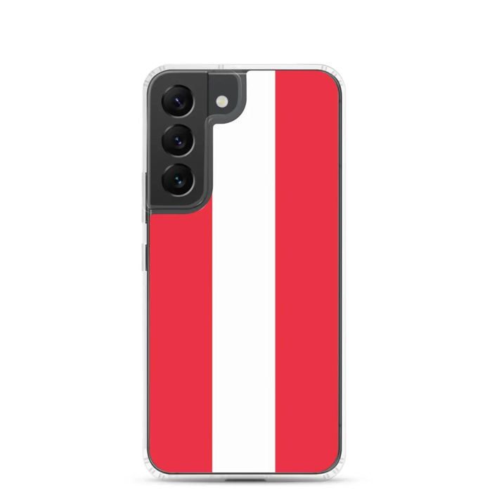 Coque Téléphone Drapeau de l'Autriche Samsung Galaxy S22